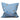 Cushion with Insert - Embroidered Swimmers Blue