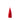Cone Shaped Candle 16cm - Xmas Red