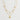 Pearl & Star Double Chain Necklace - Gold