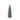 Cone Shaped Candle 20cm - Blue Grey